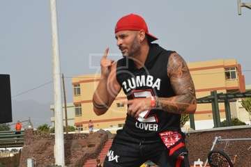 Clases magistrales de Zumba y Body Combat en Melenara (Foto TA)